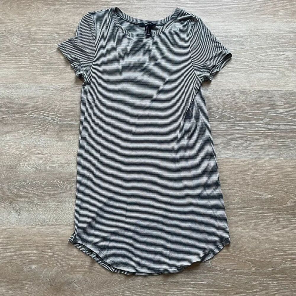 Forever 21 Striped T-Shirt Dress